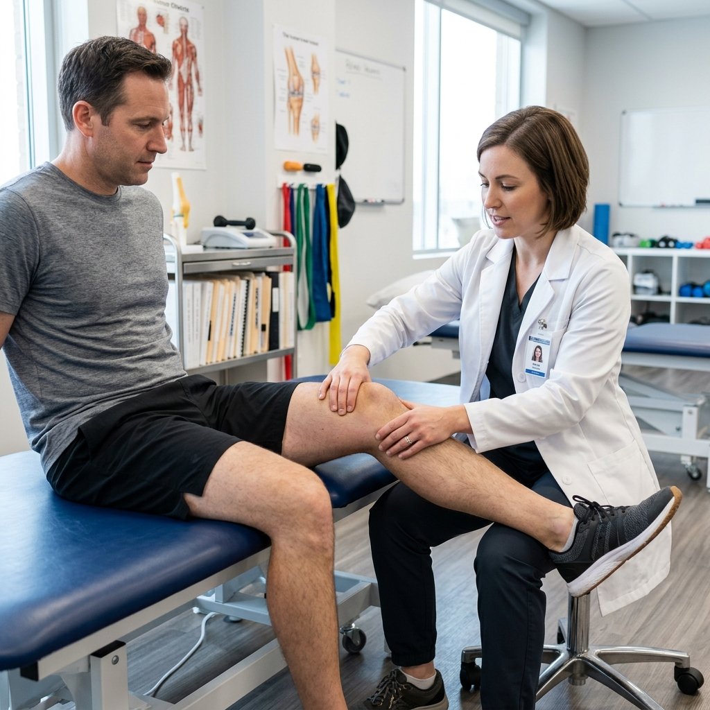 Knee pain rehabilitation and treatment