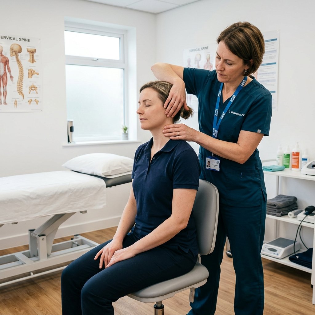 Cervical neck pain physiotherapy treatment
